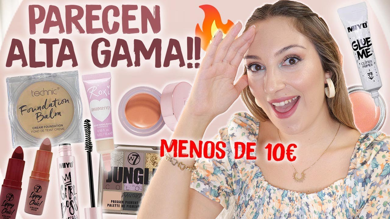 🔥 Productos LOW COST que parecen ALTA GAMA!😱 Maquillaje muy bueno y barato