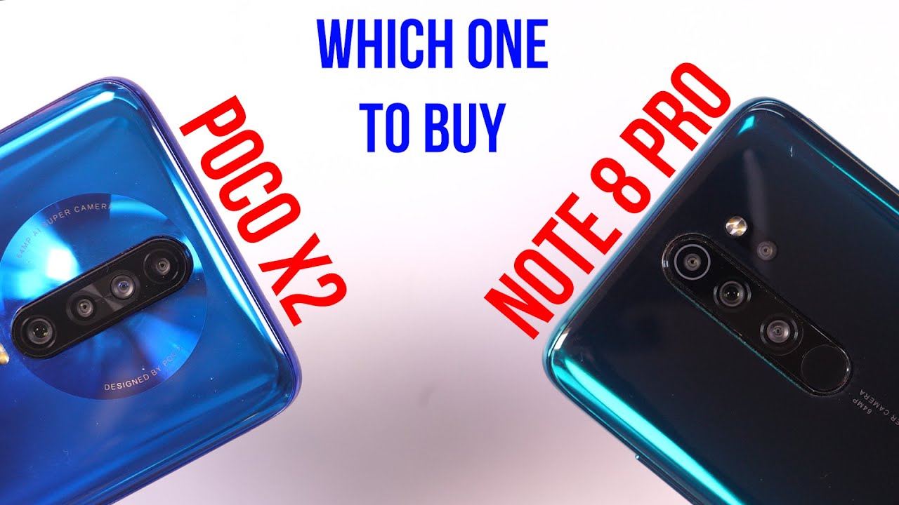 POCO X2 vs Note 8 Pro Comparison | FULL Pros & Cons | Which One To Buy ...