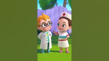 Baby Pretends To Be a Doctor | Nursery Rhymes & Kids Songs | NuNu Tv  #toddlersongs #singalong #kids