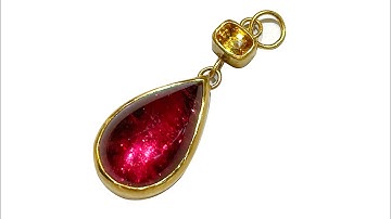 How to Bezel Set a Pear Shaped Cabochon Gemstone ( No Gaps or Buckling at the Point!) 2