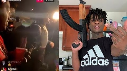 Dallas Rapper Ebk Top Shoota Shot In Kodak Black Hood Shooting A Video Cries..DA PRODUCT DVD