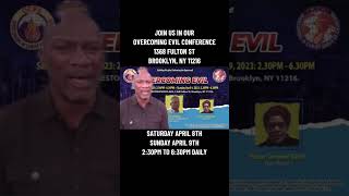 OVERCOMING EVIL CONFERENCE! ✝️ #ocgc #christianshorts #shortsfeed #easter2023 #sermons #viralshorts