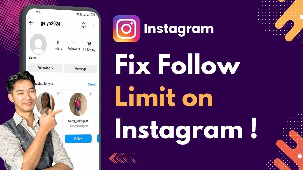 Как устранить ограничение на подписку в Instagram!