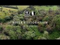 River restoration on the river eye