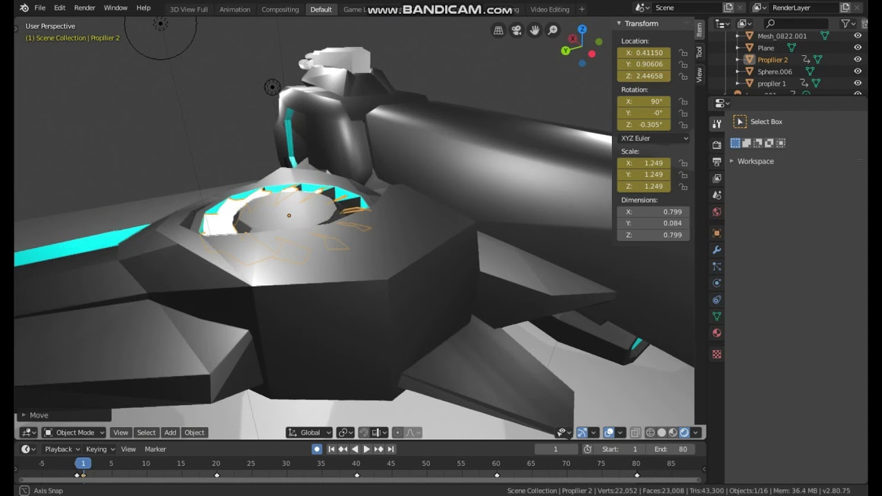 Digital Boxitin || Making a 3D model in Blenders || 3D Designing || Video Production.