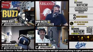 Morning Mayhem with David Bazzel and Roger Scott is LIVE from The Oaklawn Hot Springs Studio!