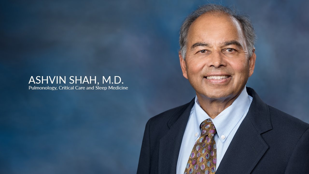Meet Dr. Ashvin Shah, Pulmonology, Critical Care and Sleep Medicine