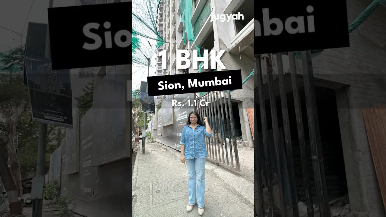 1 BHK in Sion for just ₹1.1 Cr