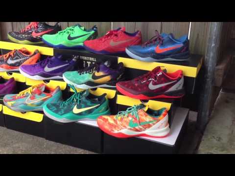 Nike Kobe 8 System Elite EXT MC collection so far