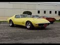 1969 Corvette Stingray Coupe in Yellow & 427 Engine Sound on My Car Story with Lou Costabile