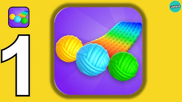 Yarn Jam- Gameplay Walkthrough Part 1(Android)#puzzlegame