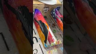 NEW EXCLUSIVE TUTORIAL! Patriotic Diagonal Split Tumbler #patrotic #independenceday #fyp #epoxy