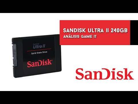 Sandisk Ultra II 240 Gb, unboxing y review,