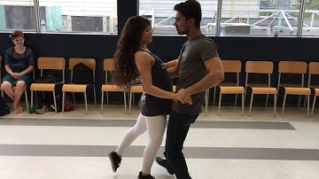 Igor Fraga and Christina Montoya Demo Canada Zouk Congress 2018