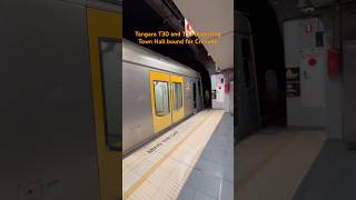 Tangara T30 and T32 Departing Town Hall Bound for Cronulla