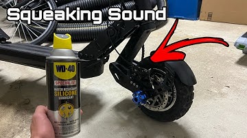 HOW to FIX Squeaking Suspension on ANY Electric Scooter! -(4K60)