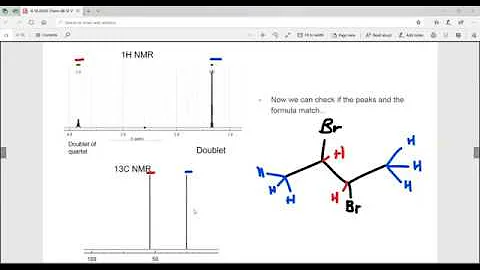Determining Chemical Structure from IR, Mass Spec & NMR Data