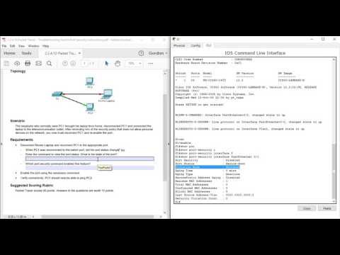 2.2.1.4 Packet Tracer - Configuring SSH
