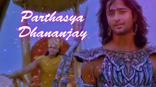 Parthasya Dhananjay | Arjun Song | Mahabharat
