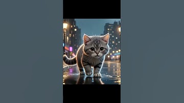 The Sad Cat Story 🐾 | Pixar Style 3D Short Film #PixarStyle #3DAnimation #SadCatStory #CatAnimation