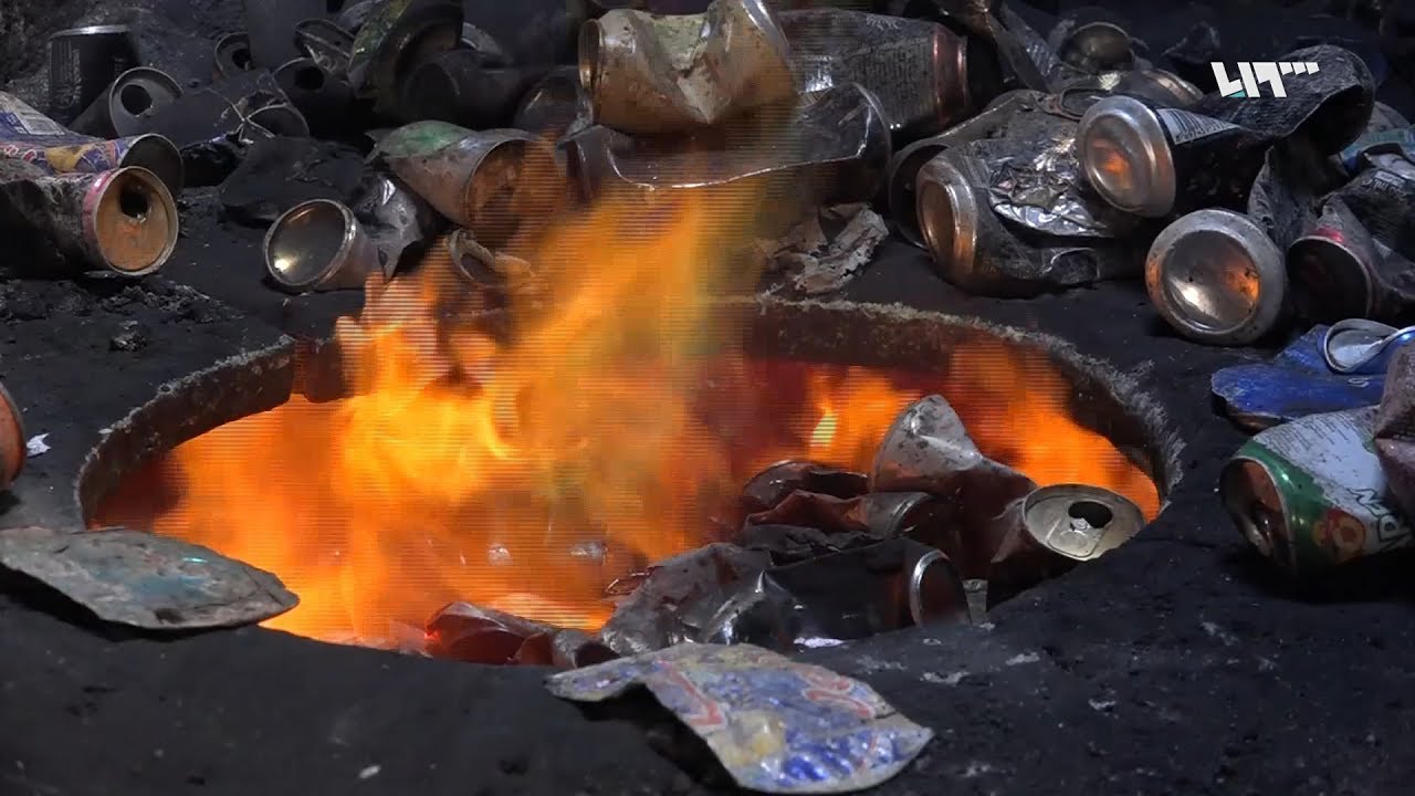 معمل لصهر الألمنيوم في ريف إدلب وتحويله إلى سبائك تباع للتجار