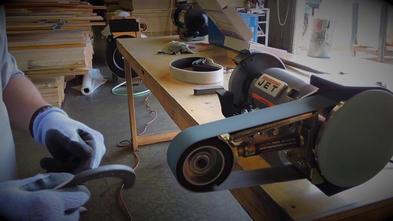 belt disc sander review YouTube