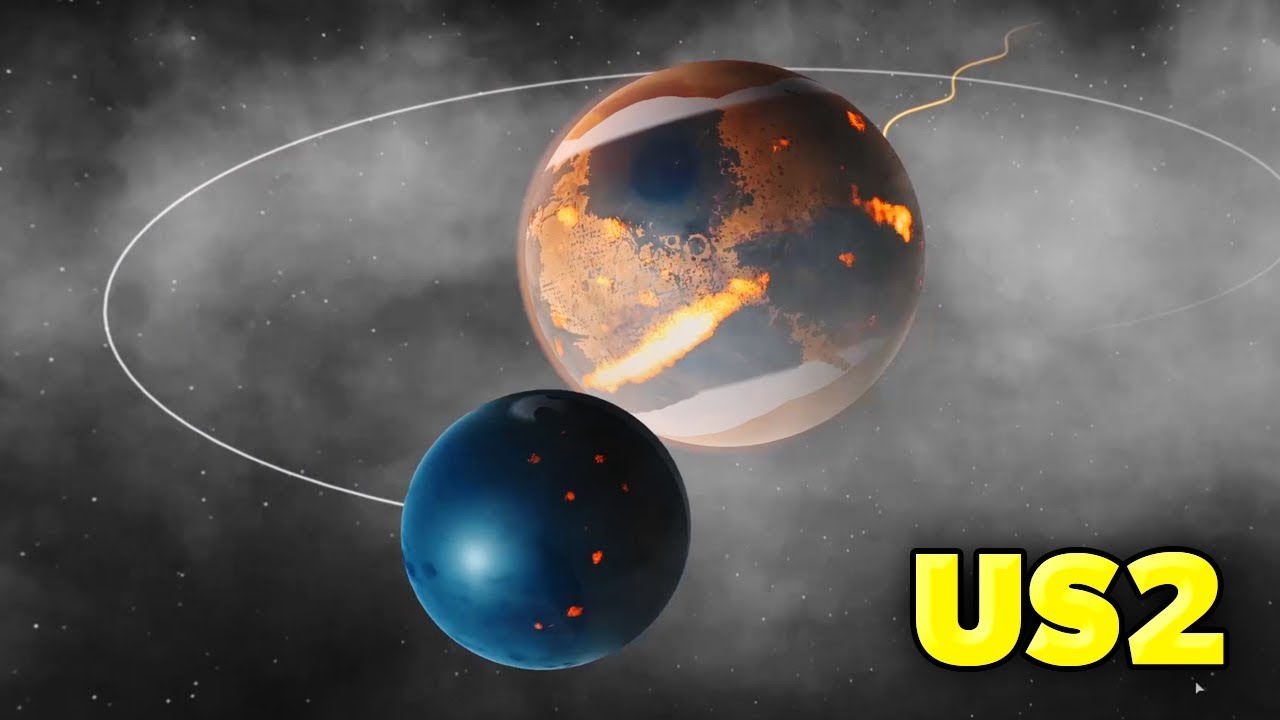 DROPPING AN OCEAN on Mars in Universe Sandbox 2 - YouTube