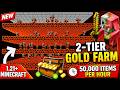 This Gold Farm is BROKEN (50000+/Hour) #minecraft
