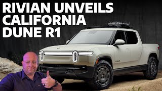 Rivian Unveils the California Dune Edition – A Tri-Motor R1 Built for Sand Adventures!