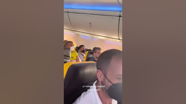 PROBLEMI IN AEREO E TANTA PAURA!