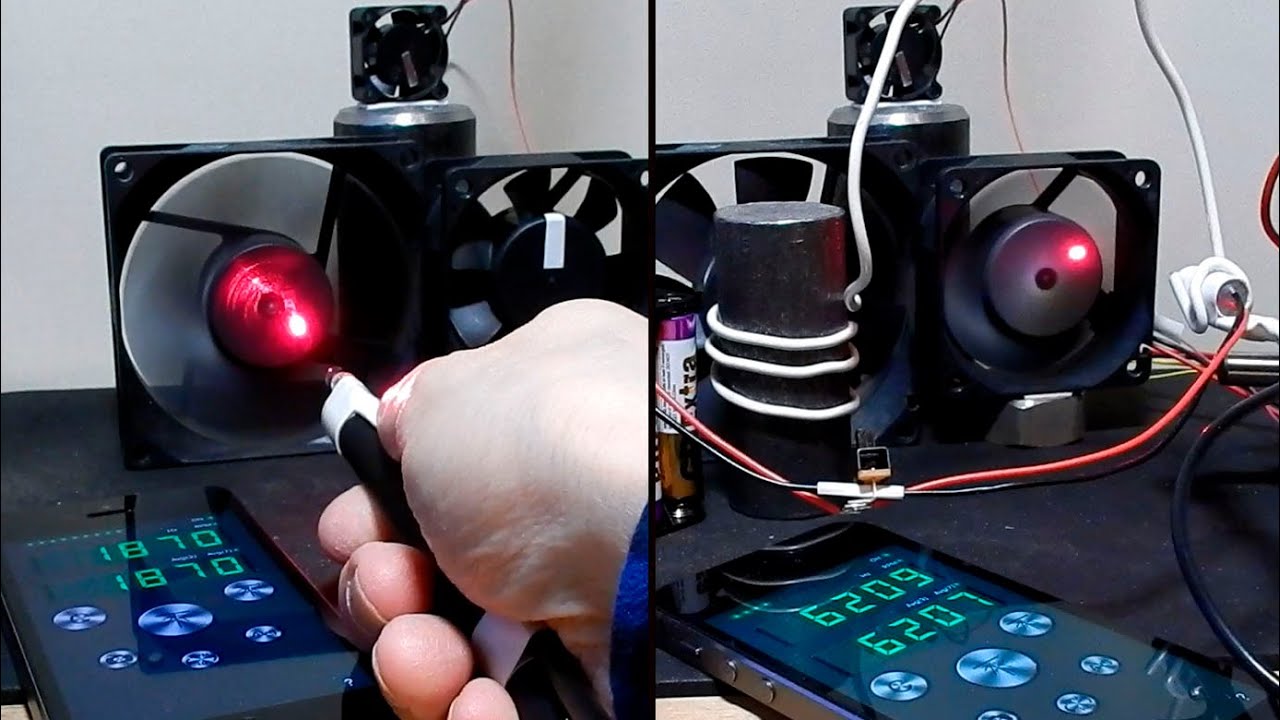 Laser Tachometer for iPhone YouTube