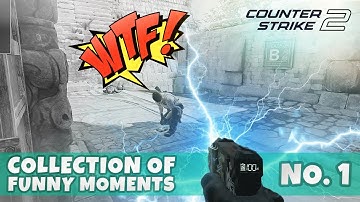 Funny moments in Counter-Strike 2  No. 1 | WTF moments. #cs2 #funny