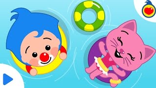 Splashing Around ♫ Kids Songs \u0026 Educational Animated Episodes ♫ Plim Plim