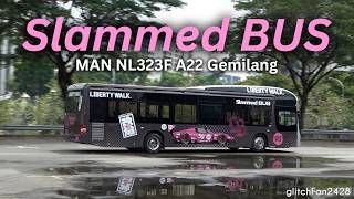 Slammed BUS??? Liberty Walk x KenShop MAN NL323F A22s in Singapore