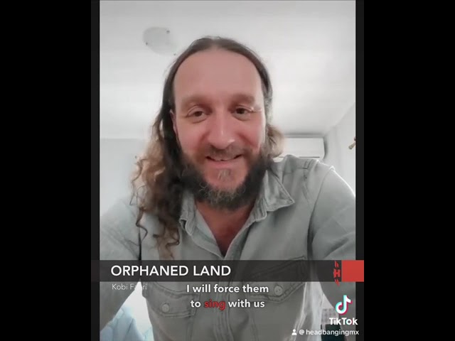 Headbanging con Orphaned Land (Kobi Fahri)