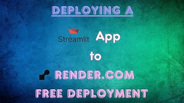 "🎉 Bonus Content Alert! 🚀 Deploying a Streamlit Application to Render