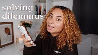 moving on after a breakup &amp; finding yourself as a teenager | solving dilemmas 👩🏽‍💻