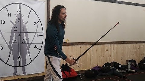 Sword Positions, Frames, Clock Drill - Lesson