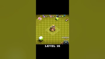 Elixir collector level 🤡 1 to 16 🔥 in clash of clans #cwl #clashofclans #coc #shortvideo