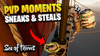 PvP Sneaks & Steals in Sea of Thieves 2024 (Gameplay & Highlights)