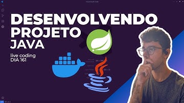 🔴Desenvolvendo projeto em busca do CLT java ☕ | Live coding | use !comandos