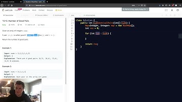 Leetcode Solution - 1512 Number of Good Pairs