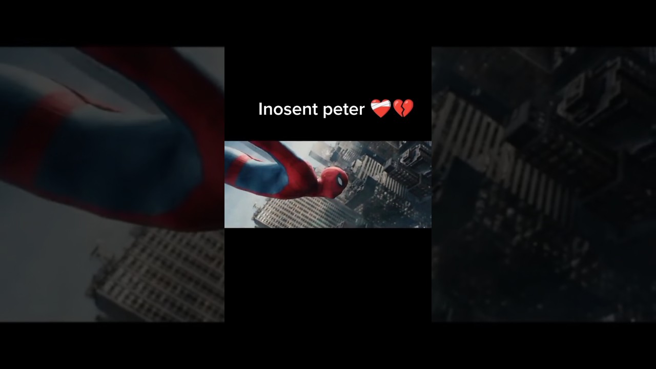 Inosent peter ❤️‍🩹💔#barsaat  #spiderman
