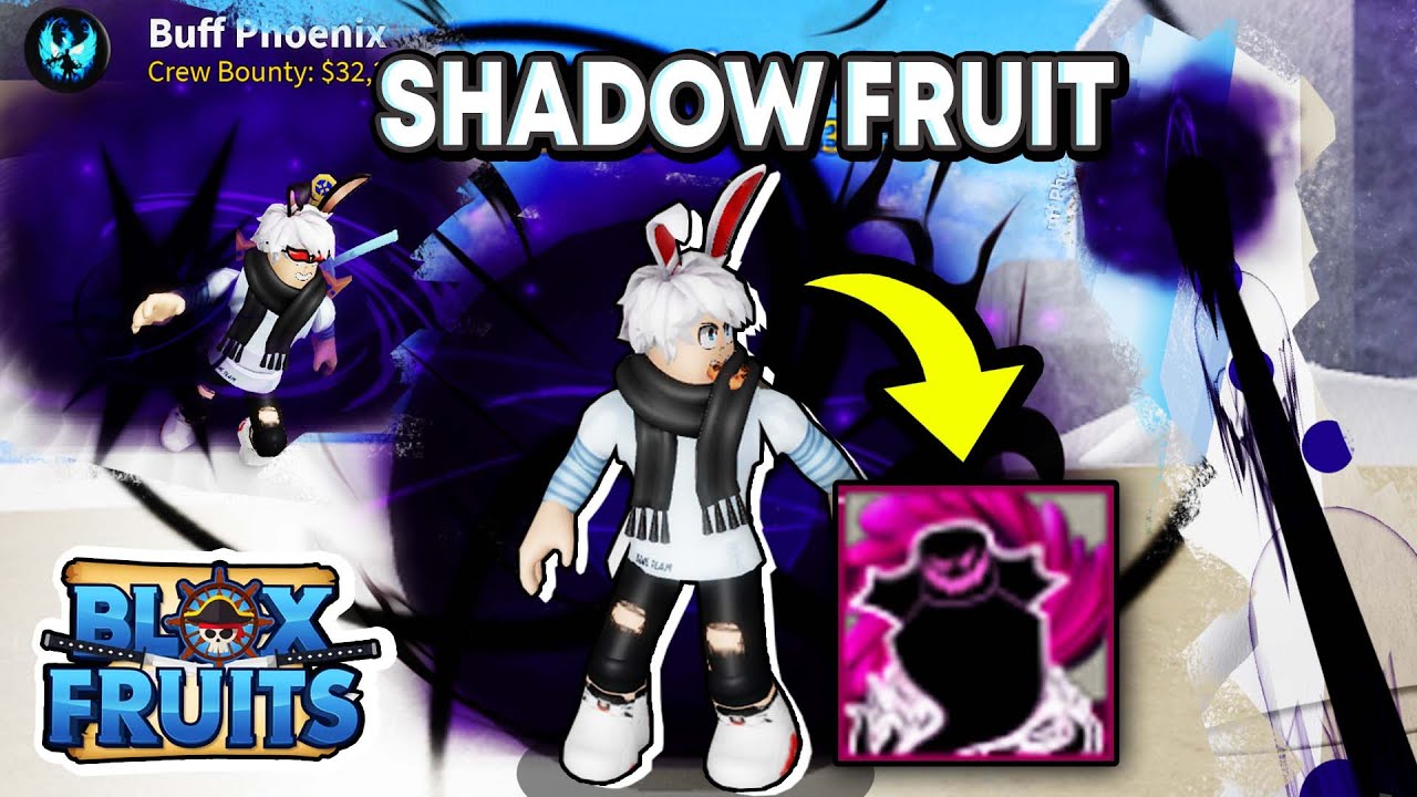 I Upgraded Shadow Fruit Powers in Blox Fruits 