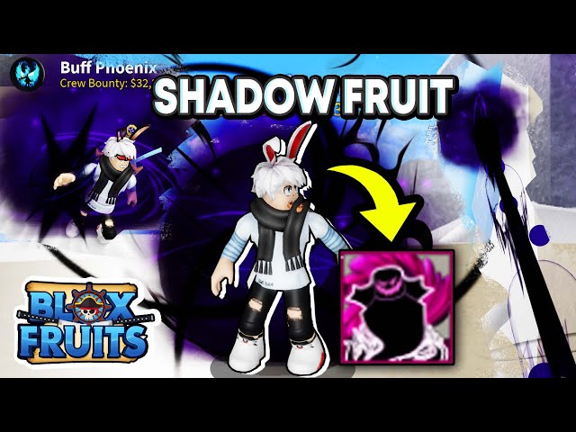 Shadow Fruit Showcase on Blox Fruits Update 16 