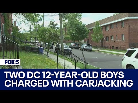 12-year-old DC boys facing robbery, carjacking charges | FOX 5 DC