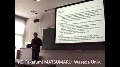 Human-robot interaction (HRI) 2015 Spring (01/15) first 30 min.