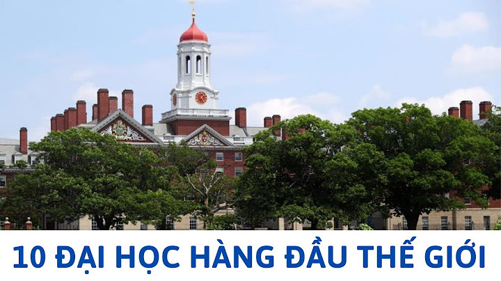 Đánh giá top các trường đại học trên thế giới