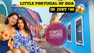 Latin Quarter in Panjim : FONTAINHAS | Walking Tour - Things to DO, EAT & SEE (With Cost)