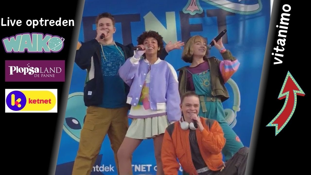 live optreden waiko @ Plopsaland